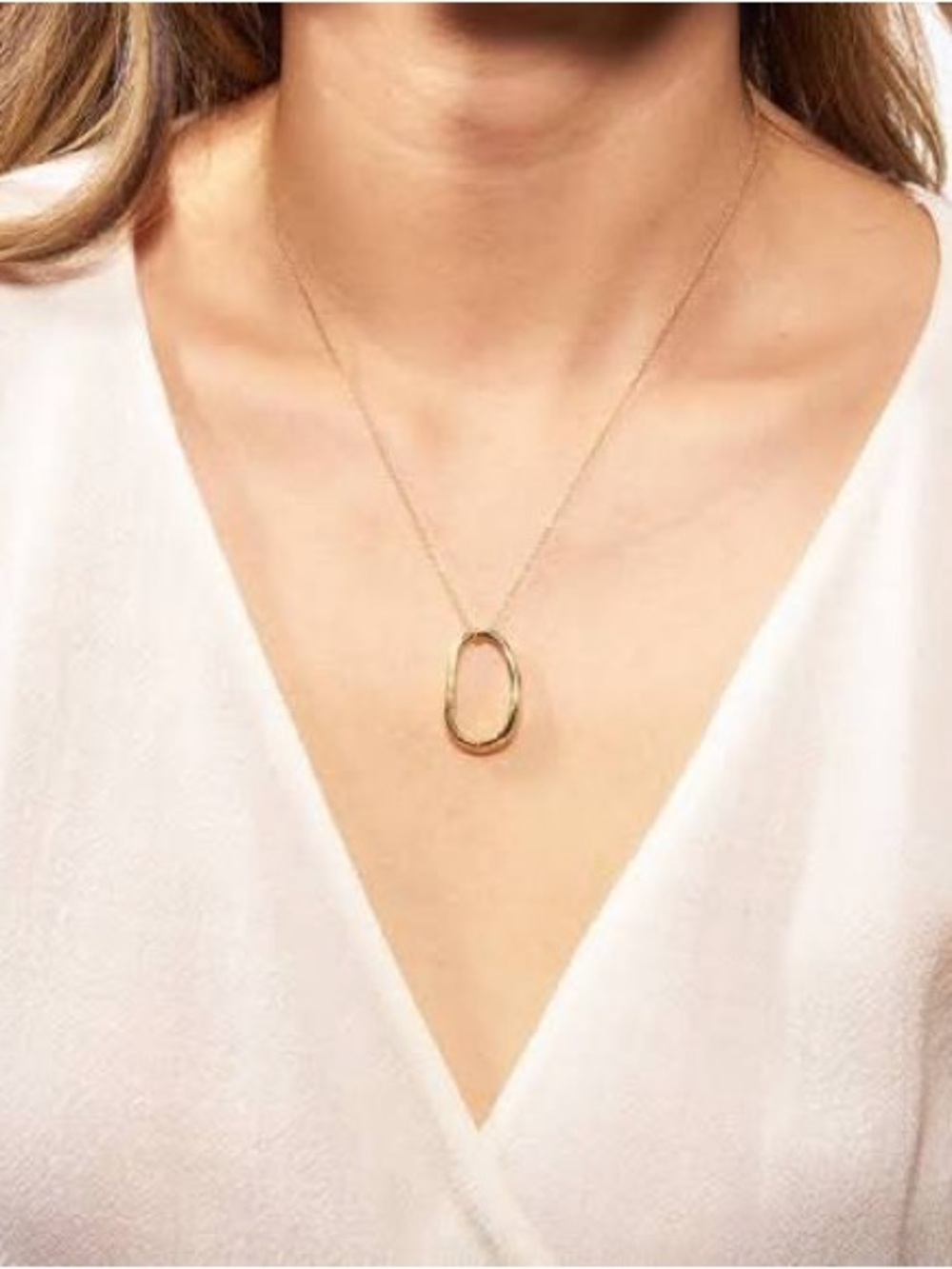 Odette NY Alma Oblique Necklace